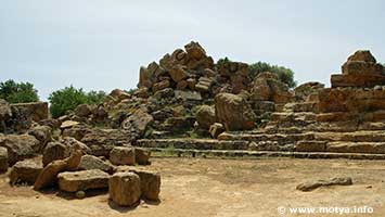 Foundations and remains of the temple of Zeus Olympos Foundations and remains of the temple of Zeus Olympos