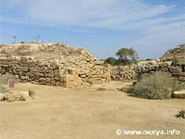 The southgate of Motya that overlooks the Stagnone of Marsala The southgate of Motya that overlooks the Stagnone of Marsala