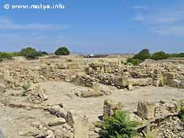 Houses and artisans workshops near the northgate. In Motya there was a large industrial sector at work. Houses and artisans workshops near the northgate. In Motya there was a large industrial sector at work.