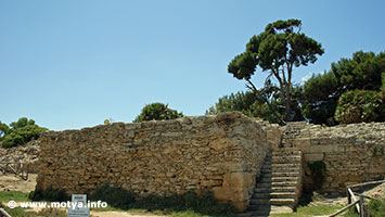 The townwalls of Mothia The townwalls of Mothia