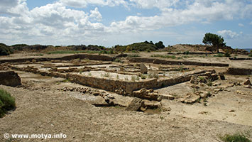 A view of the sanctuary adiacent to the Cothon. A view of the sanctuary adiacent to the Cothon.