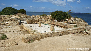 Structures of the northwest gate. Structures of the northwest gate.