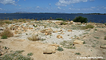 The area of the tophet of Mothia. The area of the tophet of Mothia.
