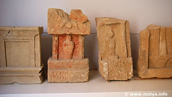 Steles of the tofet of Motya. Some have punic or phoenician inscriptions. Steles of the tofet of Motya. Some have punic or phoenician inscriptions.