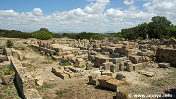 Overview of the central part of the Cappiddazzu sanctuary. Overview of the central part of the Cappiddazzu sanctuary.