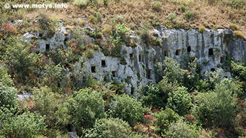 The necropolis of Pantalica The necropolis of Pantalica